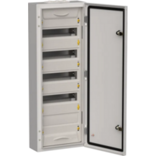 IEK TITAN 5 Корпус металлический ЩРн-60 (1х60) 835х310х140мм IP54 серый (одна дверь) (TI5-50-N-060-54-7035)