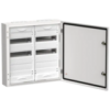 IEK TITAN 5 Корпус металлический ЩРн-72 (2х36) 585х570х140мм IP54 белый (одна дверь) (TI5-50-N-2X036-54)