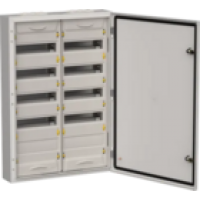 IEK TITAN 5 Корпус металлический ЩРн-120 (2х60) 835х570х140мм IP54 серый (одна дверь) (TI5-50-N-2X060-54-7035)