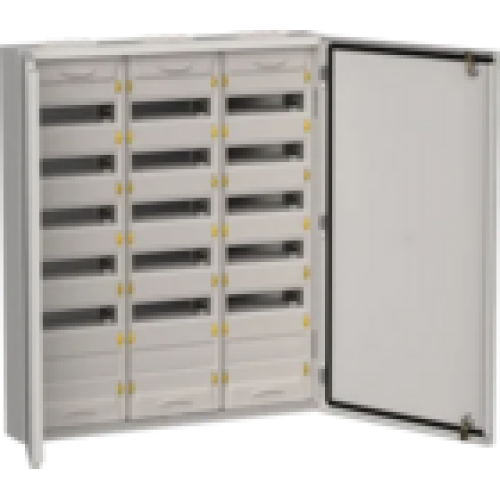 IEK TITAN 5 Корпус металлический ЩРн-216 (3х72) 960х830х140мм IP54 серый (две двери) (TI5-50-N-3X072-54-7035)