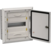 IEK TITAN 5 Корпус металлический ЩРв-12 (1х12) 380х365х130мм IP31 серый (одна дверь) (TI5-50-V-012-31-7035)