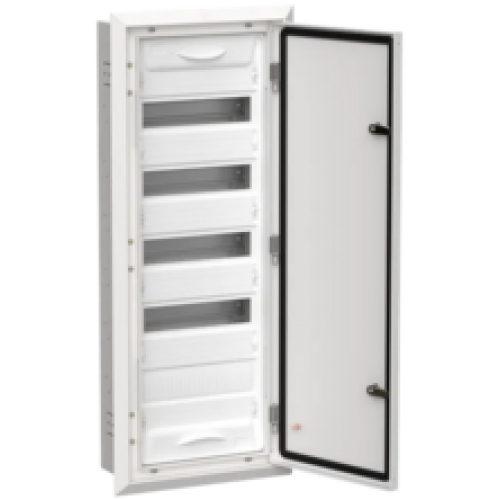IEK TITAN 5 Корпус металлический ЩРв-60 (1х60) 880х365х130мм IP31 белый (одна дверь) (TI5-50-V-060-31)