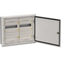 IEK TITAN 5 Корпус металлический ЩРв-48 (2х24) 505х625х130мм IP31 серый (одна дверь) (TI5-50-V-2X024-31-7035)