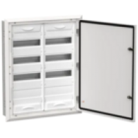 IEK TITAN 5 Корпус металлический ЩРв-96 (2х48) 755х625х130мм IP31 белый (одна дверь) (TI5-50-V-2X048-31)