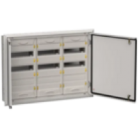 IEK TITAN 5 Корпус металлический ЩРв-108 (3х36) 630х885х130мм IP31 серый (две двери) (TI5-50-V-3X036-31-7035)