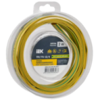 IEK Трубка термоусадочная ТТУ нг-LS 12/6 желтая (2м/упак) (UDR12-012-006-002-K05-T)
