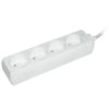 IEK Удлинитель У4 4 места 2P/1,5м 2х0,75мм2 10А/250В (WYP10-06-04-01-N)