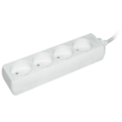 IEK Удлинитель У4 4 места 2P/5м 2х0,75мм2 10А/250В (WYP10-06-04-05-N)
