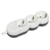IEK Удлинитель У03 3 места 2P+PE/5м 3х1,5мм2 16А/250В UNO (WYP53-16-03-05-Z)