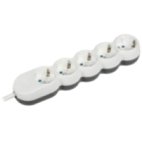 IEK Удлинитель У05 5 мест 2P+PE/5м 3х1,5мм2 16А/250В UNO (WYP53-16-05-05-Z)