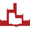 IEK Изолятор ступенчатый ИС4-25/1-15 (4xМ6; 1xМ5) силовой (YIS11-5-25)