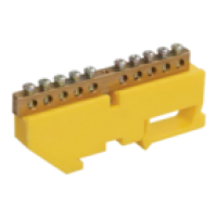 IEK Шина PE земля на DIN-изол ШНИ-6х9-22-Д-Ж (YNN10-69-22D-K05)