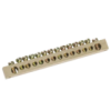 IEK Шина PEN земля-ноль 6х9мм 14/2 (14групп/крепеж по краям) (YNN11-14-100)