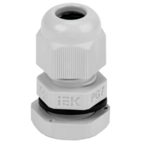 IEK Сальник PG 7 диаметр проводника 5-6мм IP54 20шт (СТ) (YSA20-06-07-54-K41-C)