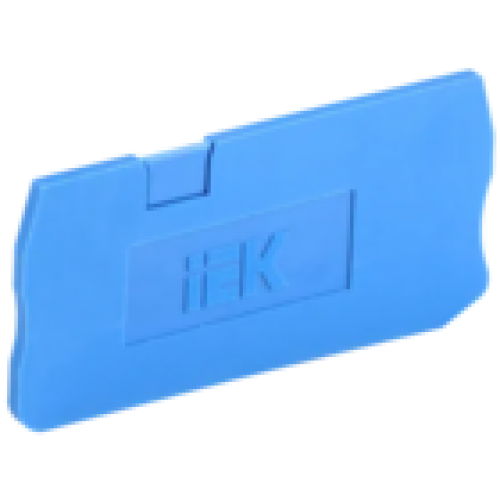 IEK Заглушка для КПИ 3в-1,5/2,5 3 вывода синяя (YZN11D-3-ZGL-002-K07)