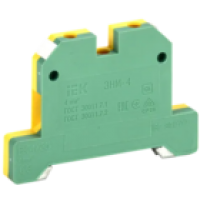 IEK Зажим наборный ЗНИ-4PEN 4мм2 (JXB-земля) (YZN20-004-K52)