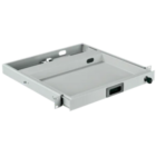 IEK ITK by ZPAS Полка выдвижная клавиатурная 19 1U 400мм серая (ZP-SS35-K-1U-45)