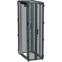 IEK ITK by ZPAS Шкаф серверный 19 47U 600х1000мм двухстворчатые перфорированные двери черный РФ (ZP05-47U-0610-P2P-R)